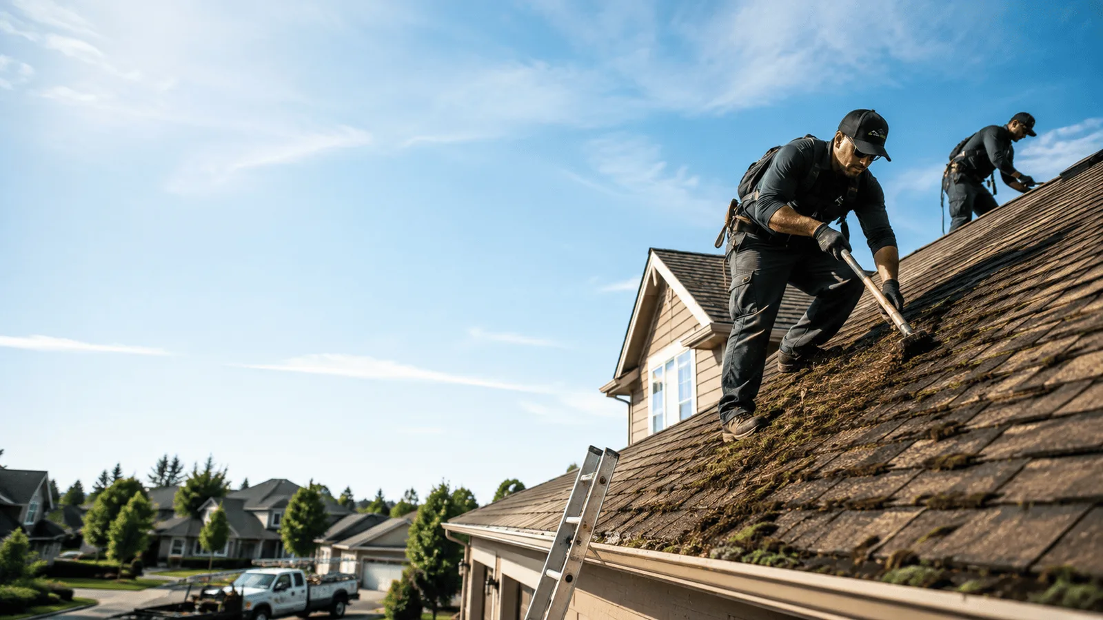 Roof Moss Removal in Gray, KY near me